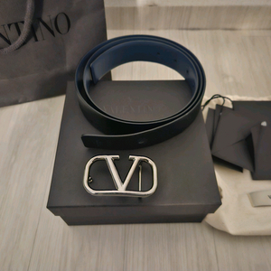 발렌티노 V로고 가바라니 리버서블 벨트