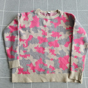 무자크 핑크 니트 프리사이즈