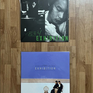 전람회 - 1집 EXHIBITION, 2집 EXHIBITION2 한정반 미개봉 LP 판매합니다.