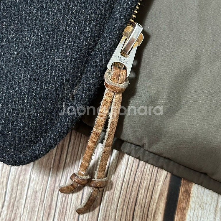 더블알엘 브라운스 비치 리버시블 울 다운 베스트 M--5