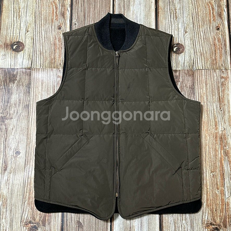 더블알엘 브라운스 비치 리버시블 울 다운 베스트 M--6