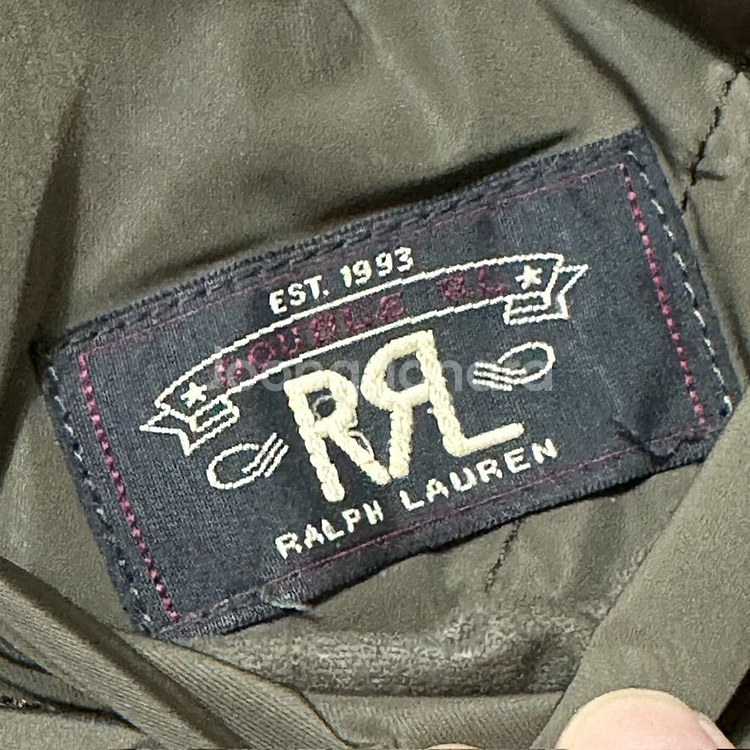 더블알엘 브라운스 비치 리버시블 울 다운 베스트 M--8