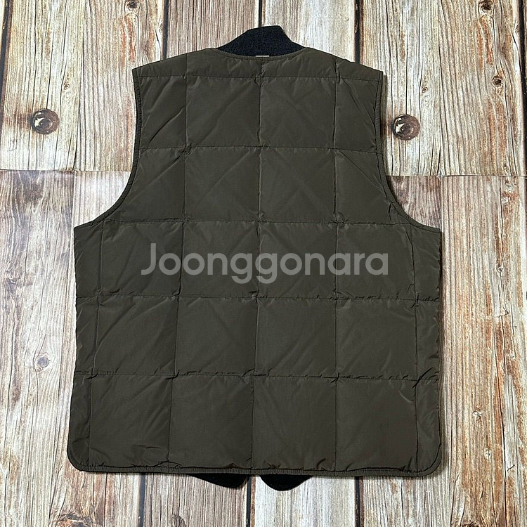 더블알엘 브라운스 비치 리버시블 울 다운 베스트 M--7