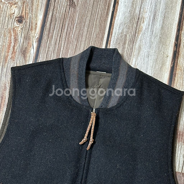 더블알엘 브라운스 비치 리버시블 울 다운 베스트 M--14