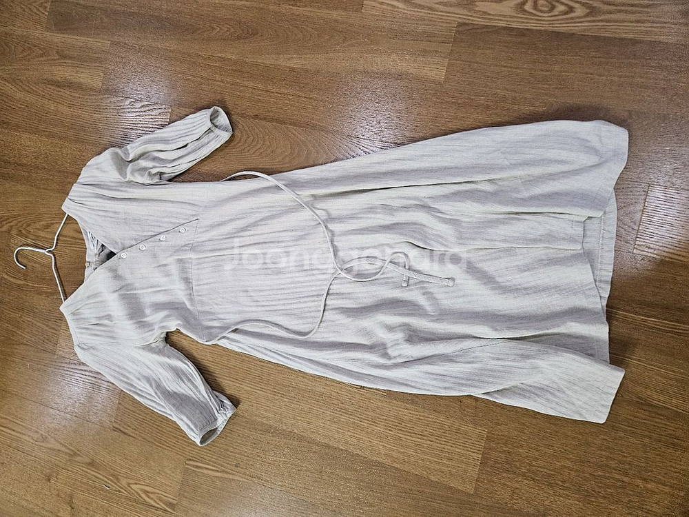 시크릿라벨 칠부소매 롱원피스 프리사이즈--0