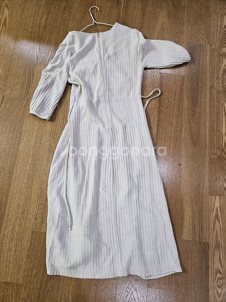 시크릿라벨 칠부소매 롱원피스 프리사이즈--2