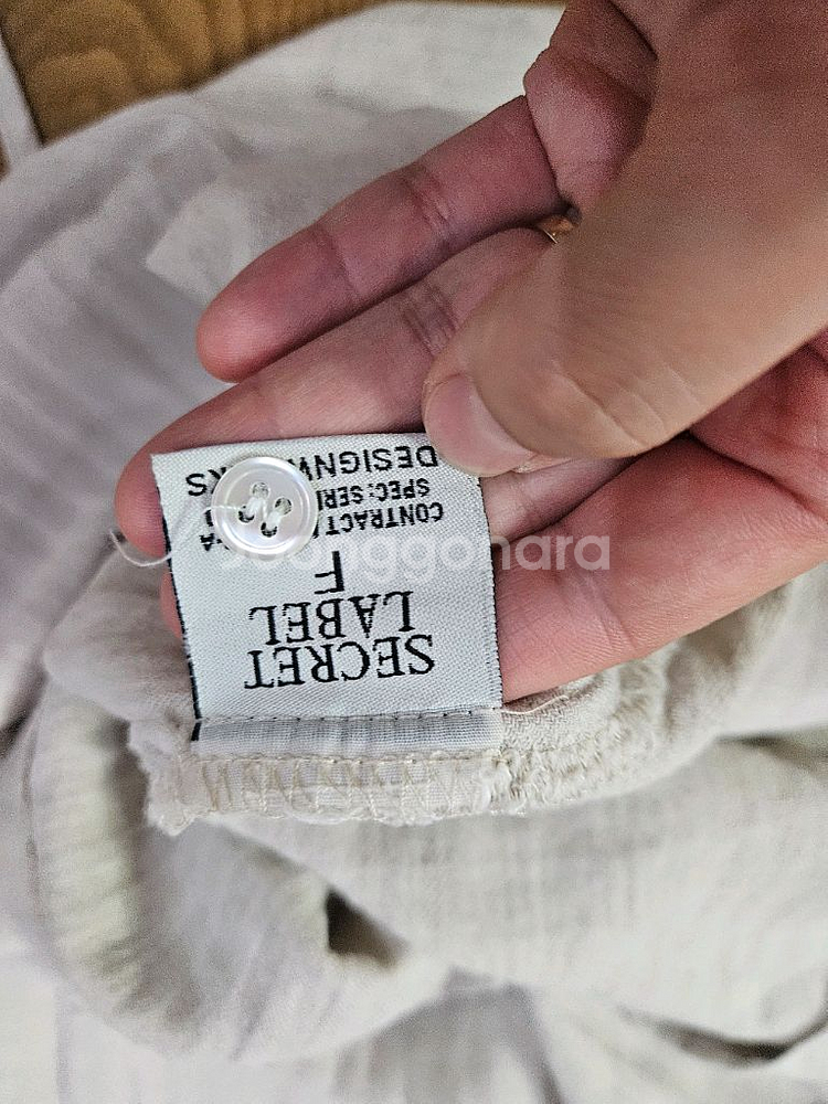 시크릿라벨 칠부소매 롱원피스 프리사이즈--3