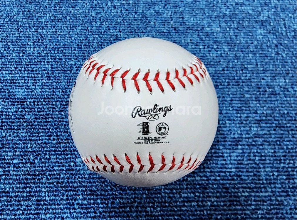 오승환선수 MLB 로링스 포토 친필싸인볼--3