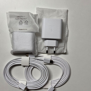 삼성정품 45W PD 충전기 삼성정품1.8M c to c 케이블