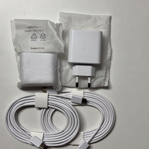 삼성정품 45W PD 충전기 삼성정품1.8M c to c 케이블
