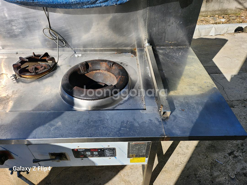 에너택 중화 레인지 3구 가스레인지 cn-17d21--4