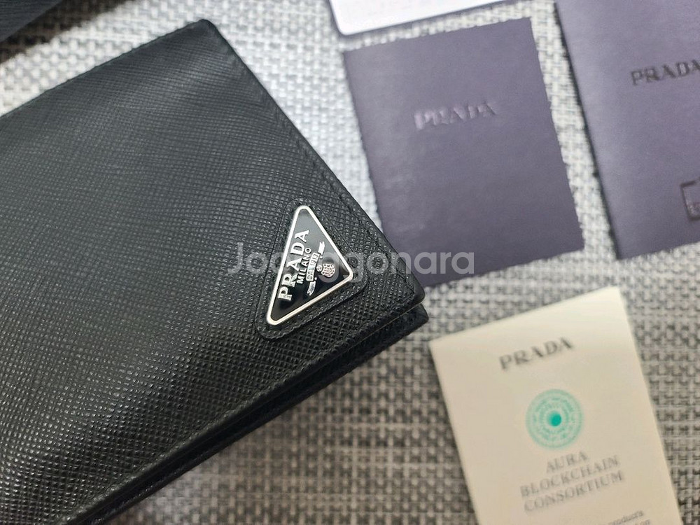 프라다 사피아노 반지갑 남성반지갑 2MO738--1