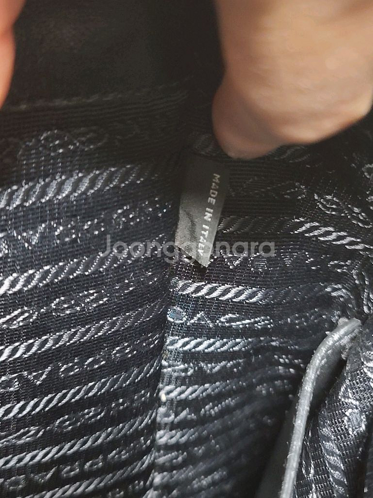 프라다 사피아노 레더 토트백 브리프케이스 서류가방--8