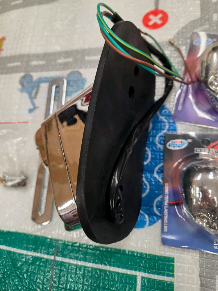 스컬 디자인 LED 튜닝 라이트--1