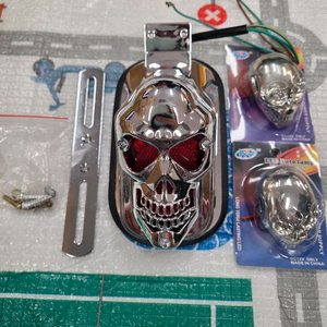 스컬 디자인 LED 튜닝 라이트