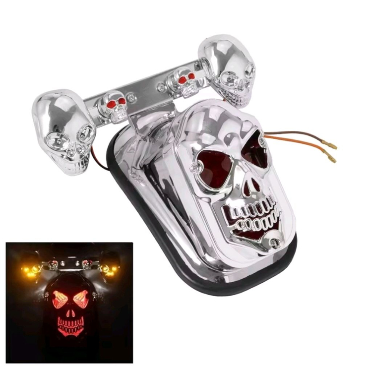 스컬 디자인 LED 튜닝 라이트--2