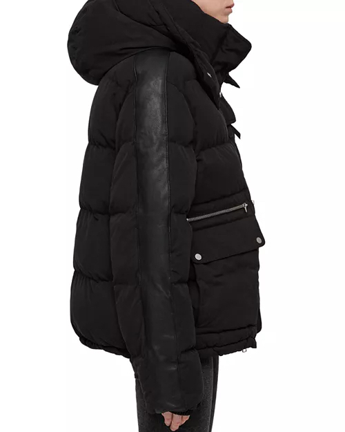 올세인츠 여성 패딩 점퍼 S 택포--2