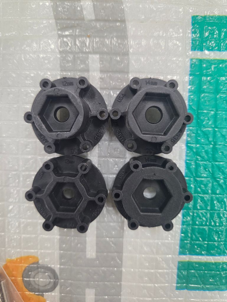 MIX RACING RC카 오프로드 타이어 휠 세트--1