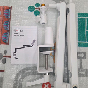 피파인 BM88 마이크 붐암 거치대 화이트