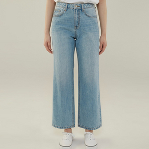 (새상품) 탑텐 와이드데님 28