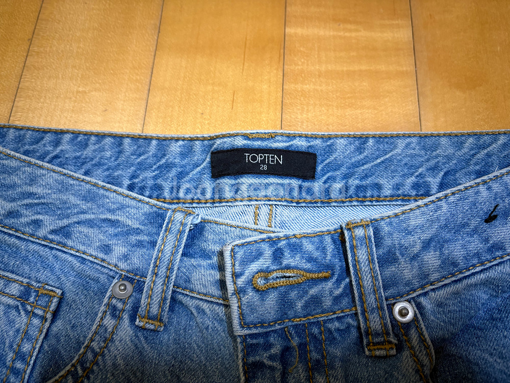(새상품) 탑텐 와이드데님 28--2