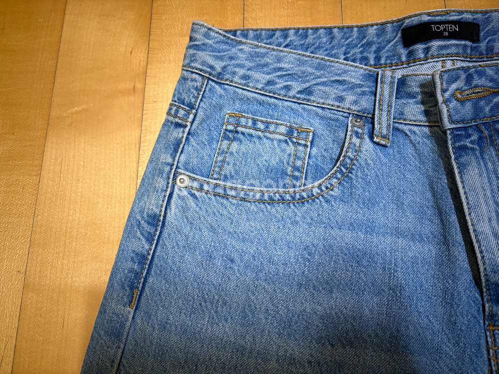 (새상품) 탑텐 와이드데님 28--3