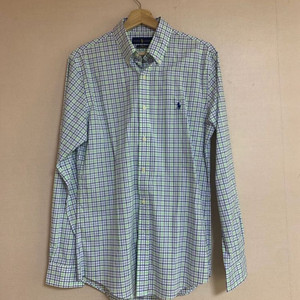 폴로 랄프로렌 체크 슬림핏 셔츠 M
