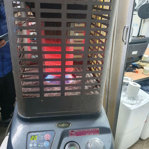 스타리온 30평형석유난로 등유난로 기름난로 로터리난로 온풍기 열풍기 히터난로 캠핑난로