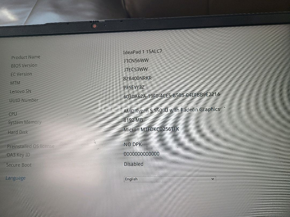 2025 레노버 노트북 아이디어패드 Slim1-15ALC R5 쿨매--1