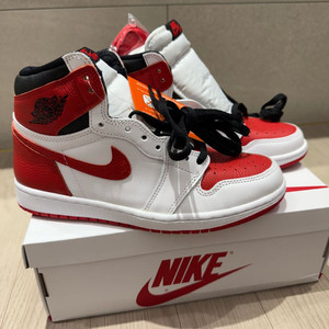 (새상품) 나이키 조던1 하이 팝니다.