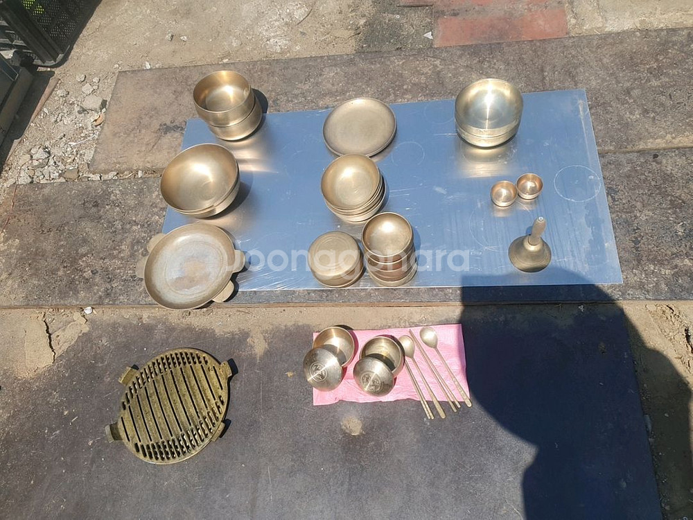 방짜유기 냉면그릇 전골그릇--0