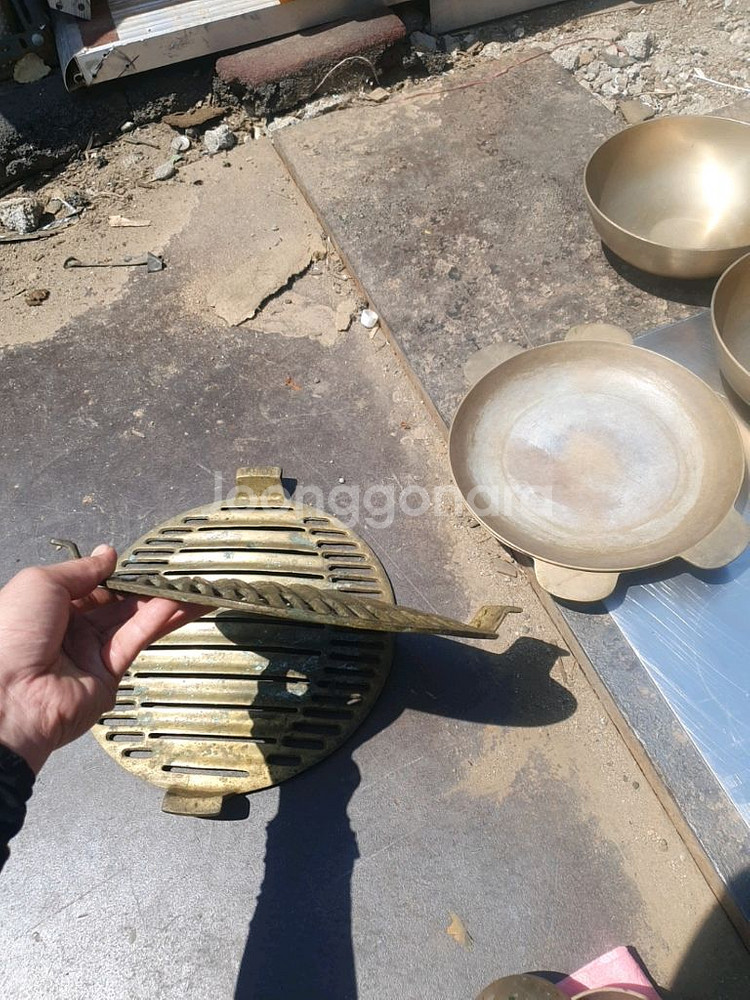 방짜유기 냉면그릇 전골그릇--4