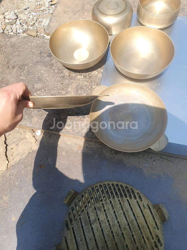 방짜유기 냉면그릇 전골그릇--3