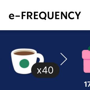 스타벅스 프리퀀시 미션6, 일반40 팔아요