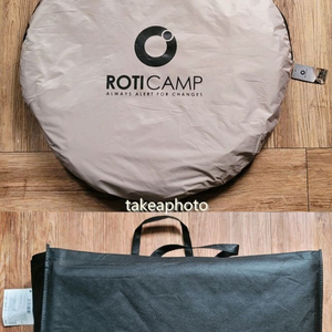 로티캠프 팝업 원터치 텐트 탄색, 코멧 3단 캠핑매트