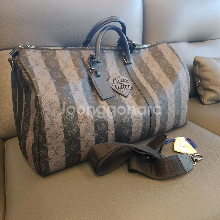 루이비통 니고 키폴55 여행가방 반둘리에 정품--3