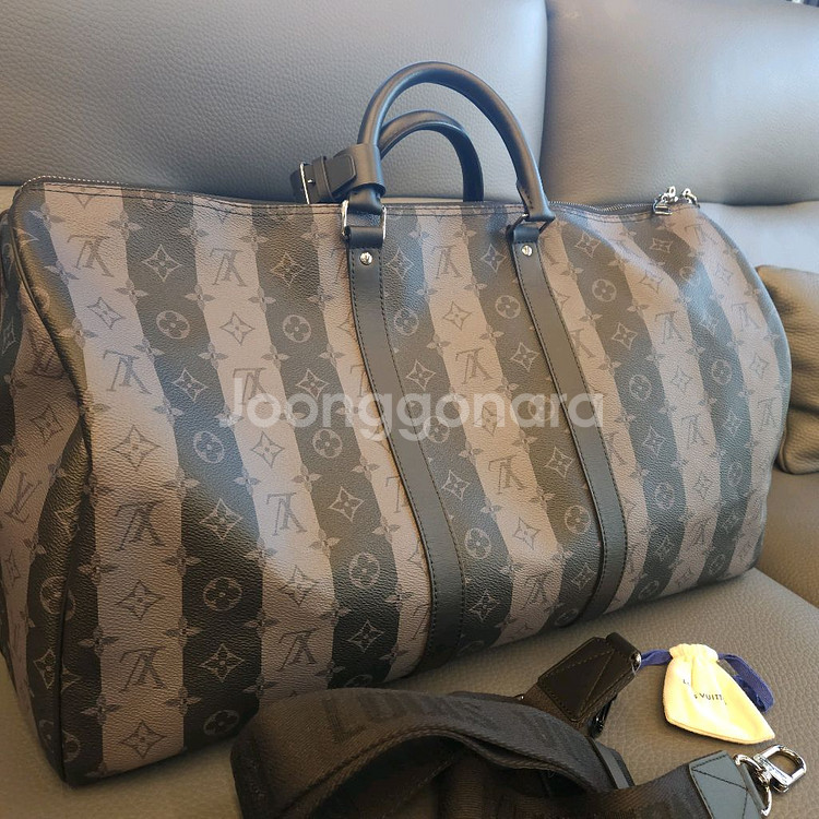 루이비통 니고 키폴55 여행가방 반둘리에 정품--4