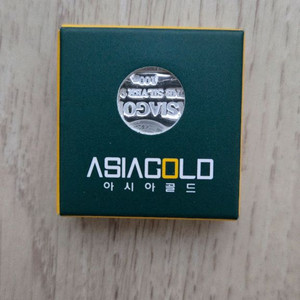 아시아골드 실버바 100g새상품