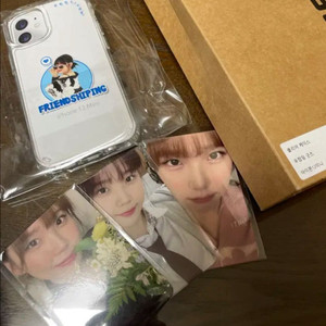 우정잉 도유정 팬미팅 포토카드 폰케이스 아이폰 미니12