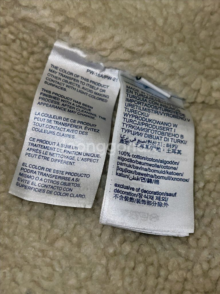 타미힐피거와 루이스 해밀턴 콜라보 쉐르파 데님 자켓--5