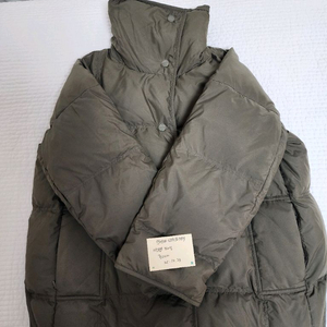 한섬 시스템 오버핏 구스다운