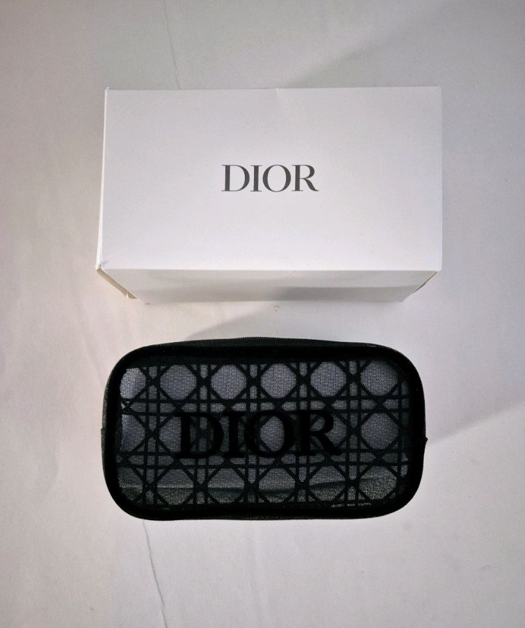 디올 뷰티 정품 메쉬 까나쥬 파우치--1