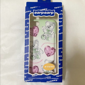 어프어프케이스 핸드폰케이스 아이폰7 8 SE2하트곰돌이