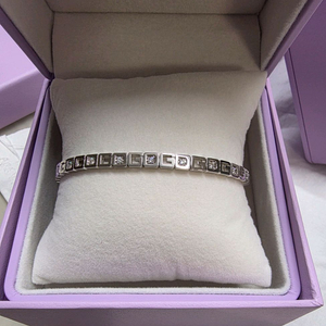 골든듀 지디큐브다이아 팔찌 화이트