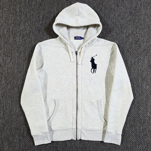 폴로 랄프로렌 아이보리 화이트 빅포니 후드집업