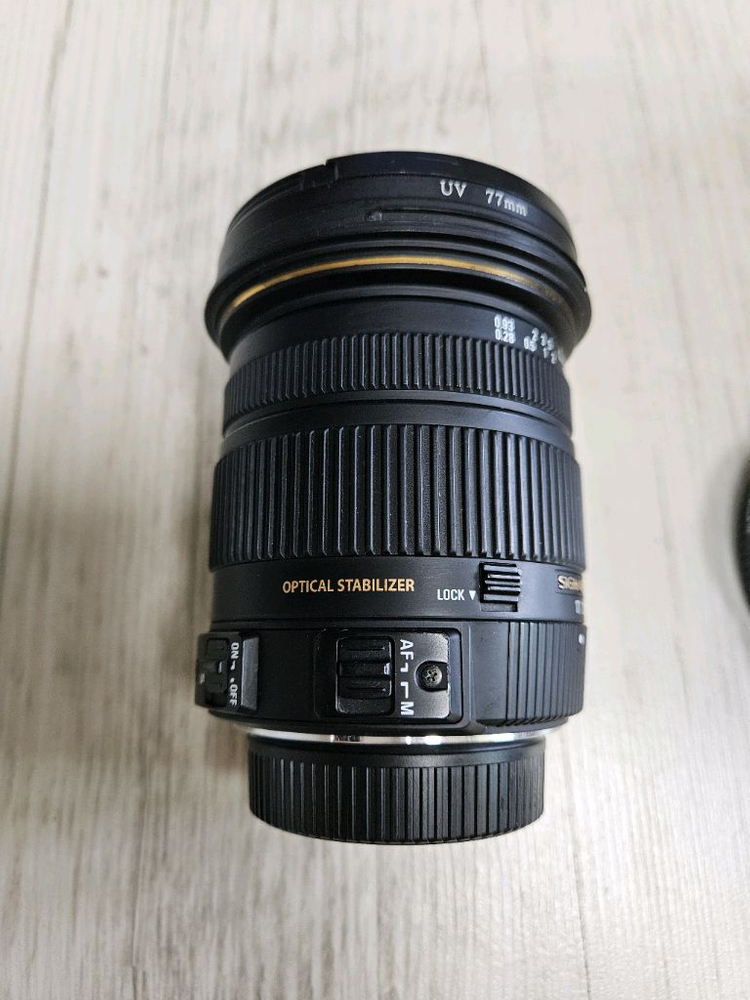 니콘용 시그마 17-50mm F2.8 EX DC HSM 렌즈--1