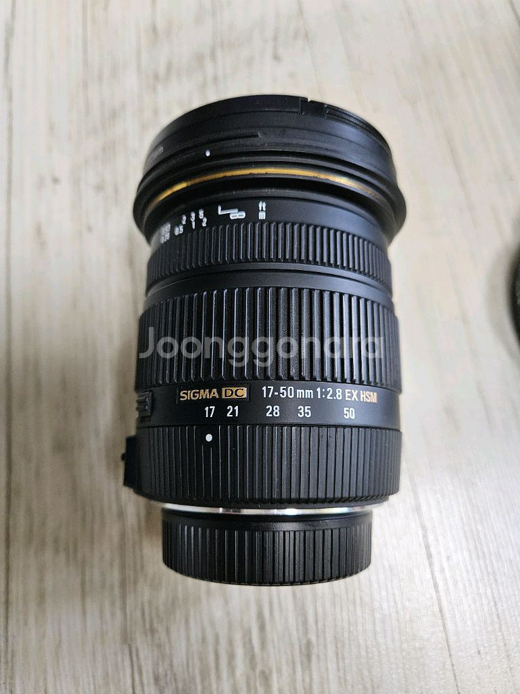 니콘용 시그마 17-50mm F2.8 EX DC HSM 렌즈--2