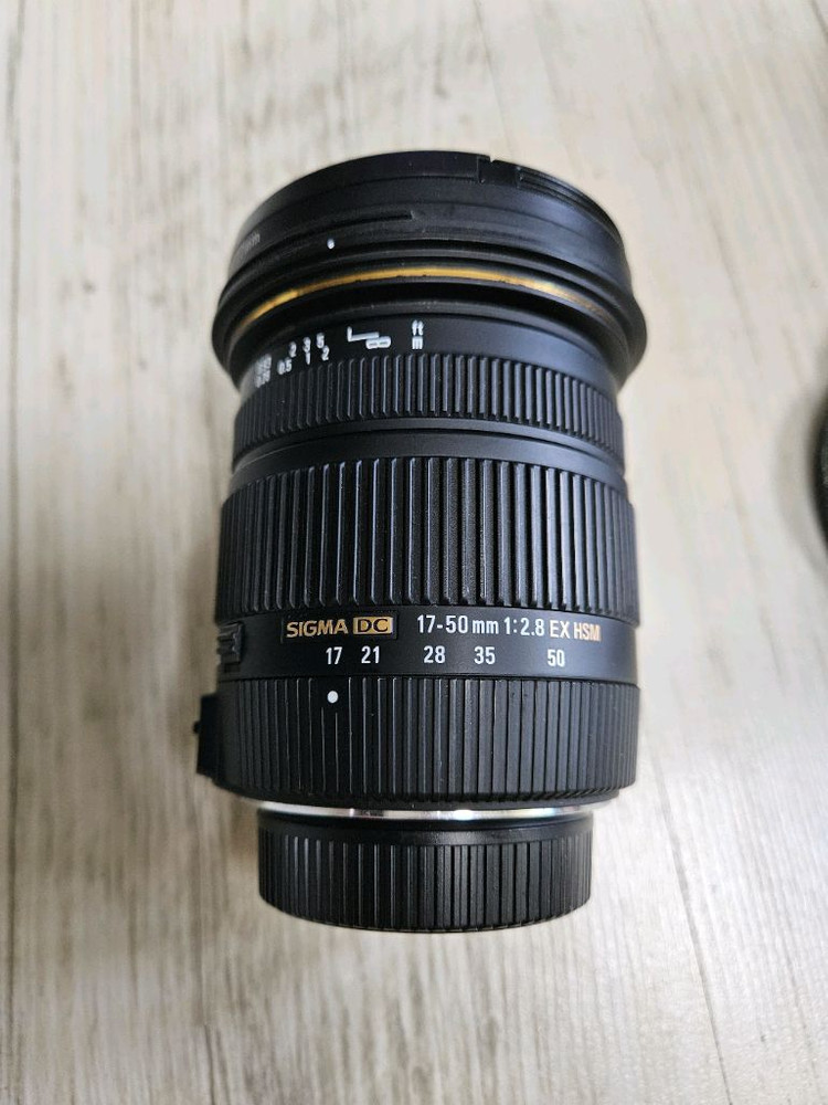 니콘용 시그마 17-50mm F2.8 EX DC HSM 렌즈--2