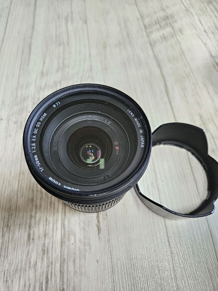 니콘용 시그마 17-50mm F2.8 EX DC HSM 렌즈--6