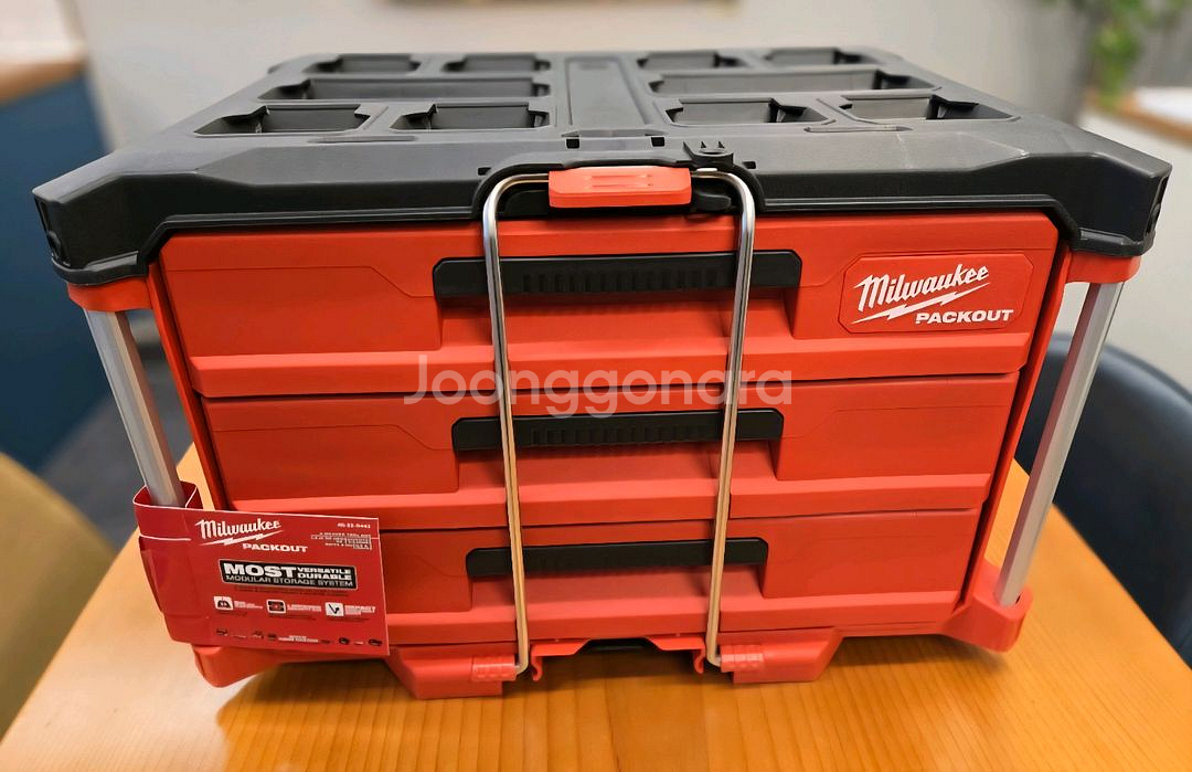 (새상품)밀워키 팩아웃 3단 서랍장 48-22-8443--0